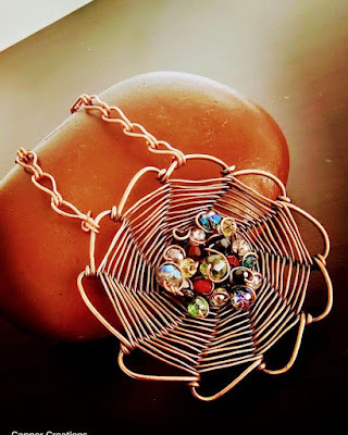 Wire Wrapped Windmills Pendant Intermediate Tutorial