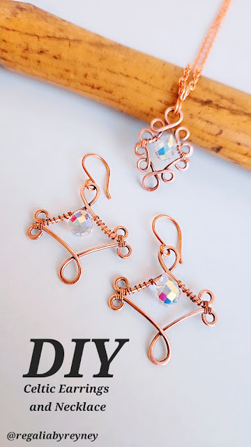 Create Your Own Wire Wrapped Celtic Earrings & Necklace Set – Beginner Friendly!