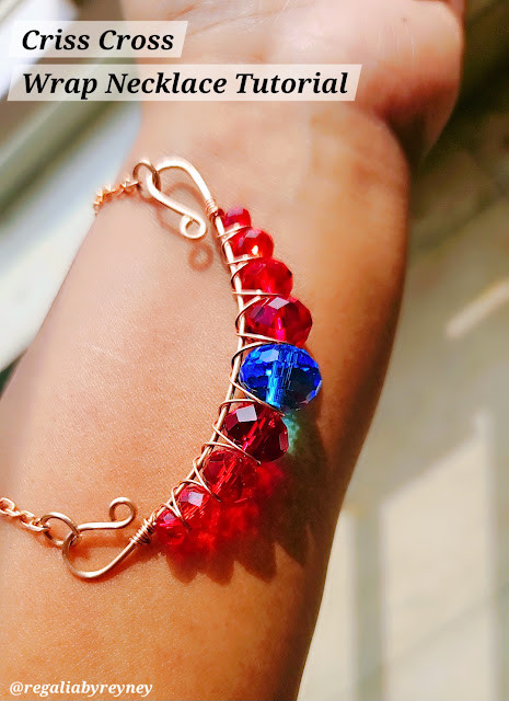 Criss Cross Wire Wrap Beginner Friendly Necklace and Ring Tutorial