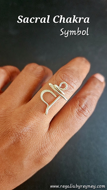 Sacral Chakra Wire Wrap Tutorial   Handmade Jewelry With Meaning - Chakra Symbol Wire Wrap Series