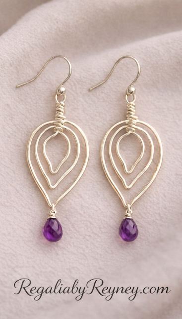 Minimal Magic ✨ Wire Wrapped Silver Wire Earrings Tutorial