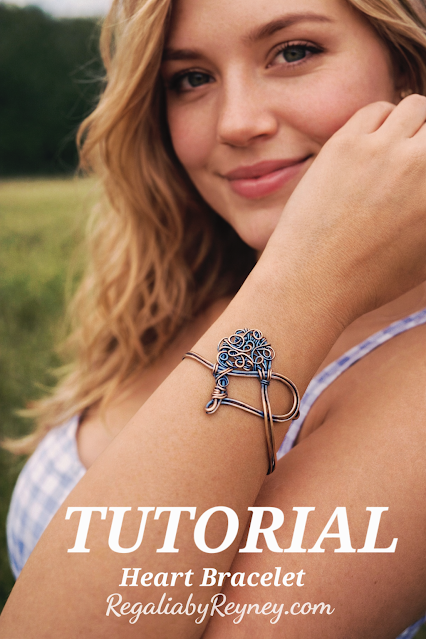 Perfection in Chaos - Heart Bracelet Tutorial