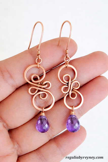 Whispers of the Celts – Wire Wrapped Earrings Tutorial Beginner Friendly