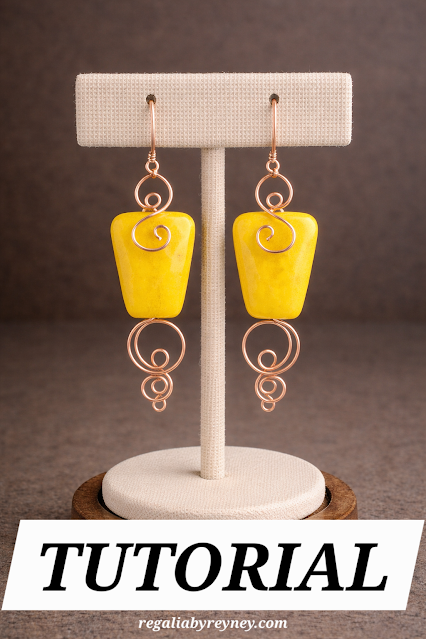 Turn $1 Wire Into Luxury Earrings - Beginner Friendly Tutorial