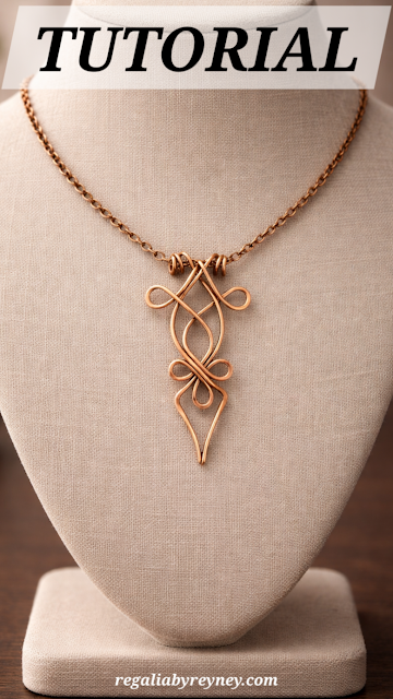 Celestial Knot Wire Wrap Pendant Tutorial