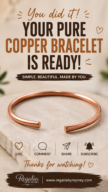 How to Make a Pure Copper Bracelet Using 10-Gauge Hardware Store Wire (Beginner-Friendly Tutorial)
