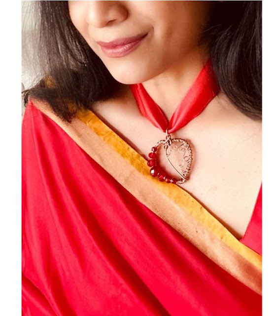 Valentines Heart Statement Pendant Wire Wrap Tutorial