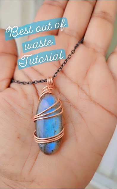 Best out of waste Wire Wrap Tutorial