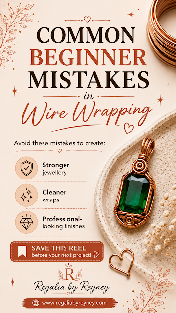 List of Common Beginner Mistakes in Wire Wrapping
