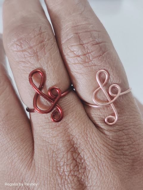 Free Jewelry Tutorial for a wire wrap musical note ring