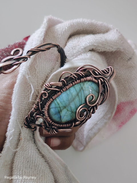 Free Jewelry Tutorial for Patina and Polish Copper Jewelry