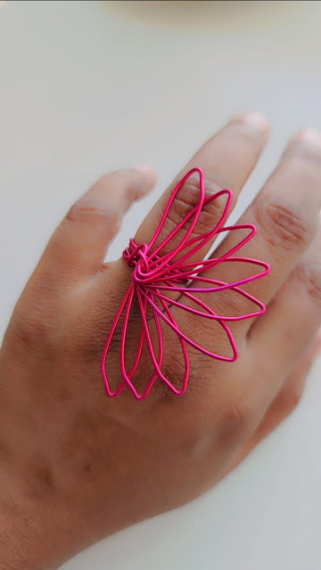 Wire Wrap Princess Finger Ring Tutorial