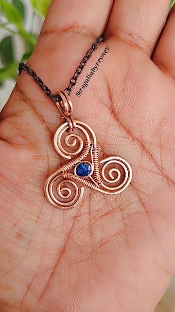 DIY Wire Wrap Triskelion Pendant Step by Step Tutorial