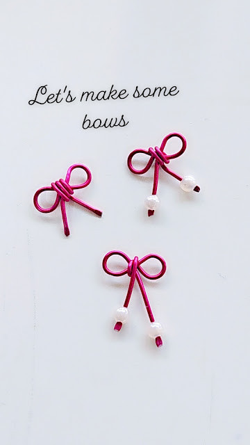 How to make a wire wrap bow?