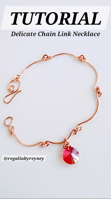 Beginner Friendly DIY Delicate Link Chains Necklace Tutorial