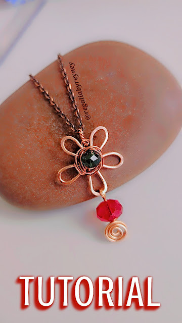 Simple DIY Wire Wrap Beginner Friendly tutorial for flowers