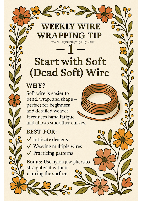 Weekly Wire Wrapping Tip #1