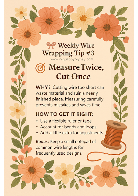Weekly Wire Wrapping Tip #3